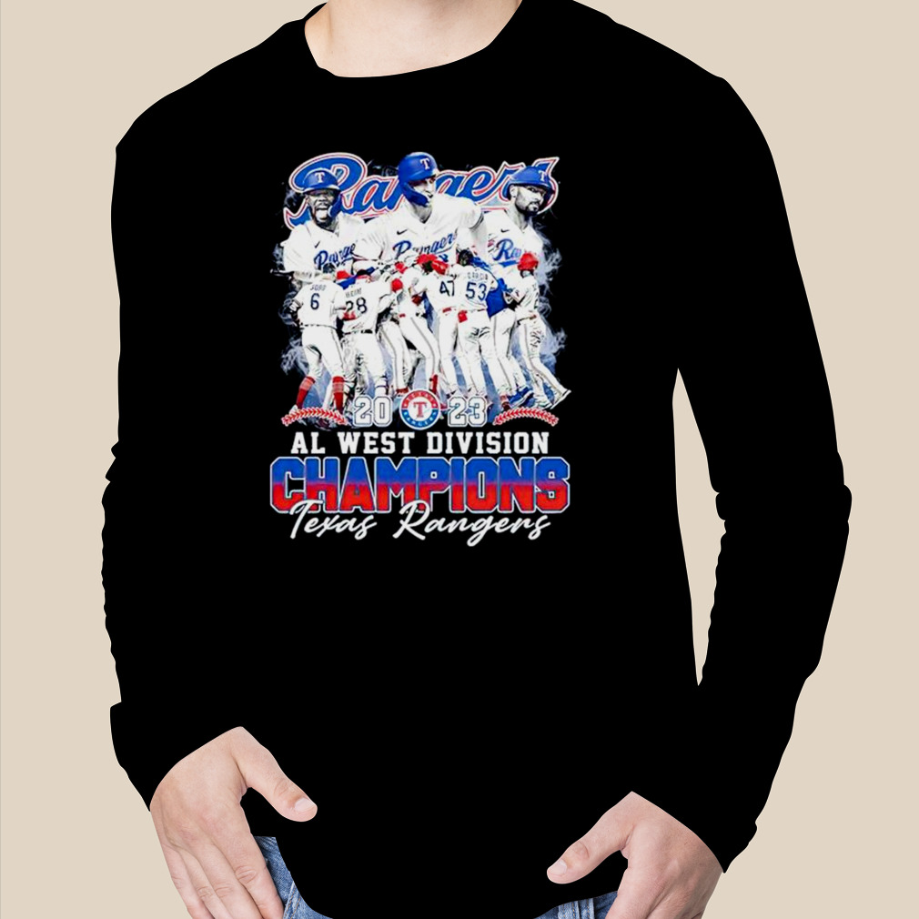 Texas Rangers Al West Division Champions 2023 Players Shirt