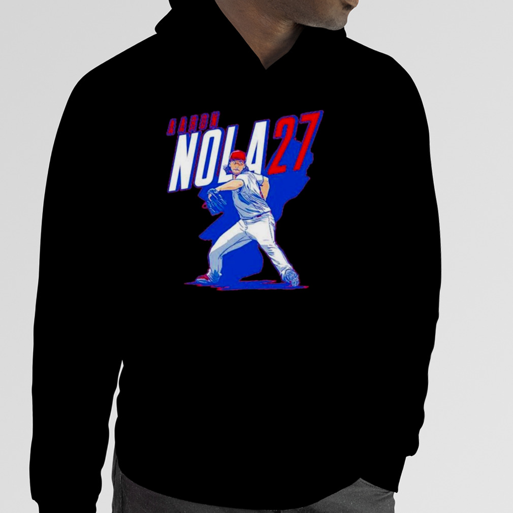 Aaron Nola Name And Number Mlbpa Shirt