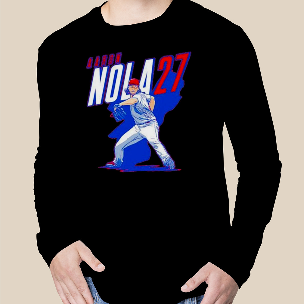 Aaron nola name and number mlbpa shirt, hoodie, sweater, long