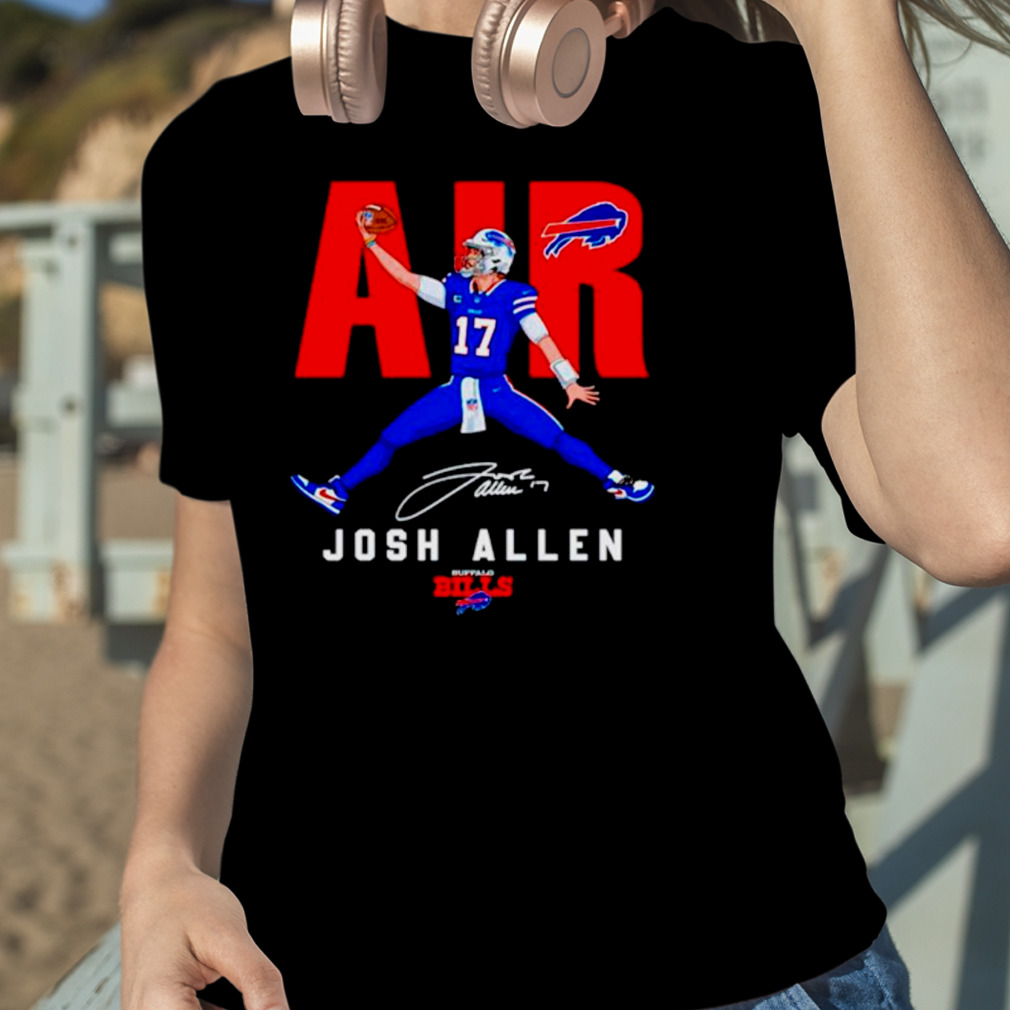 Air Buffalo Bills Josh Allen Signature T Shirt - Limotees