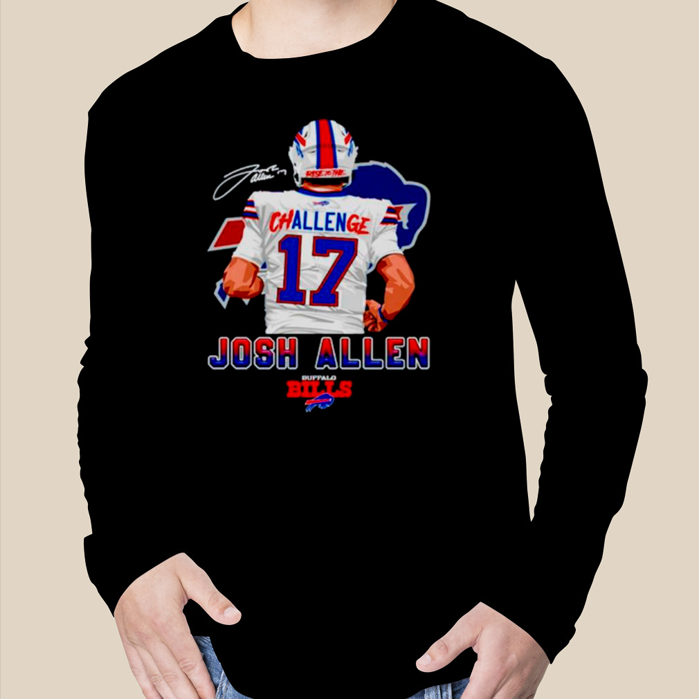 Buffalo Bills Challenge Josh Allen Signature shirt, hoodie