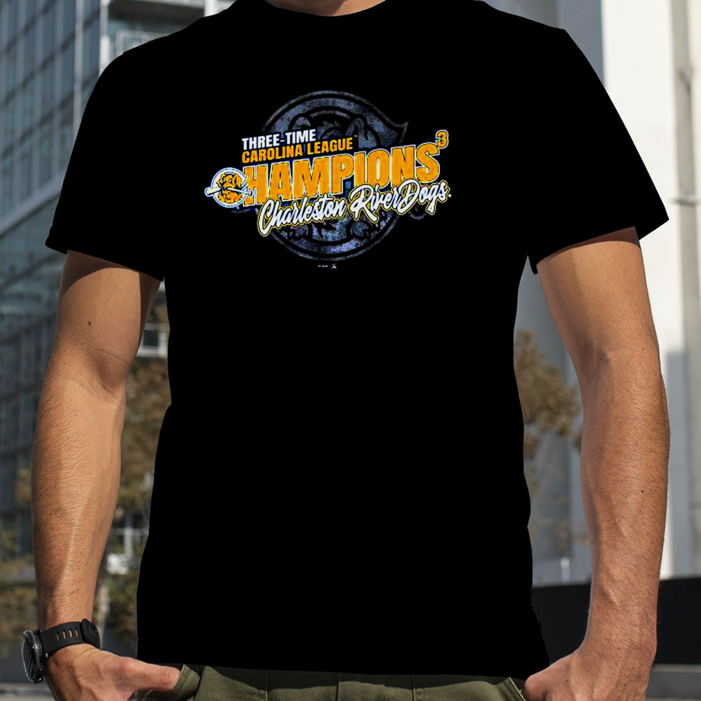 Charleston RiverDogs 2023 Carolina League 3x Championship Shirt, hoodie,  sweater, long sleeve and tank top