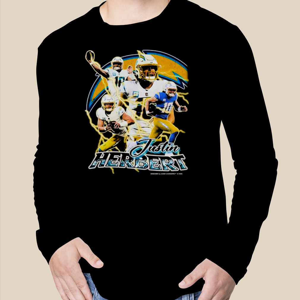 Justin herbert Los Angeles Chargers Football Vintage 2023 Shirt - Limotees