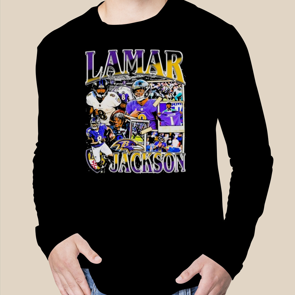 Lamar Jackson Football Vintage Sport T-shirt - Trends Bedding