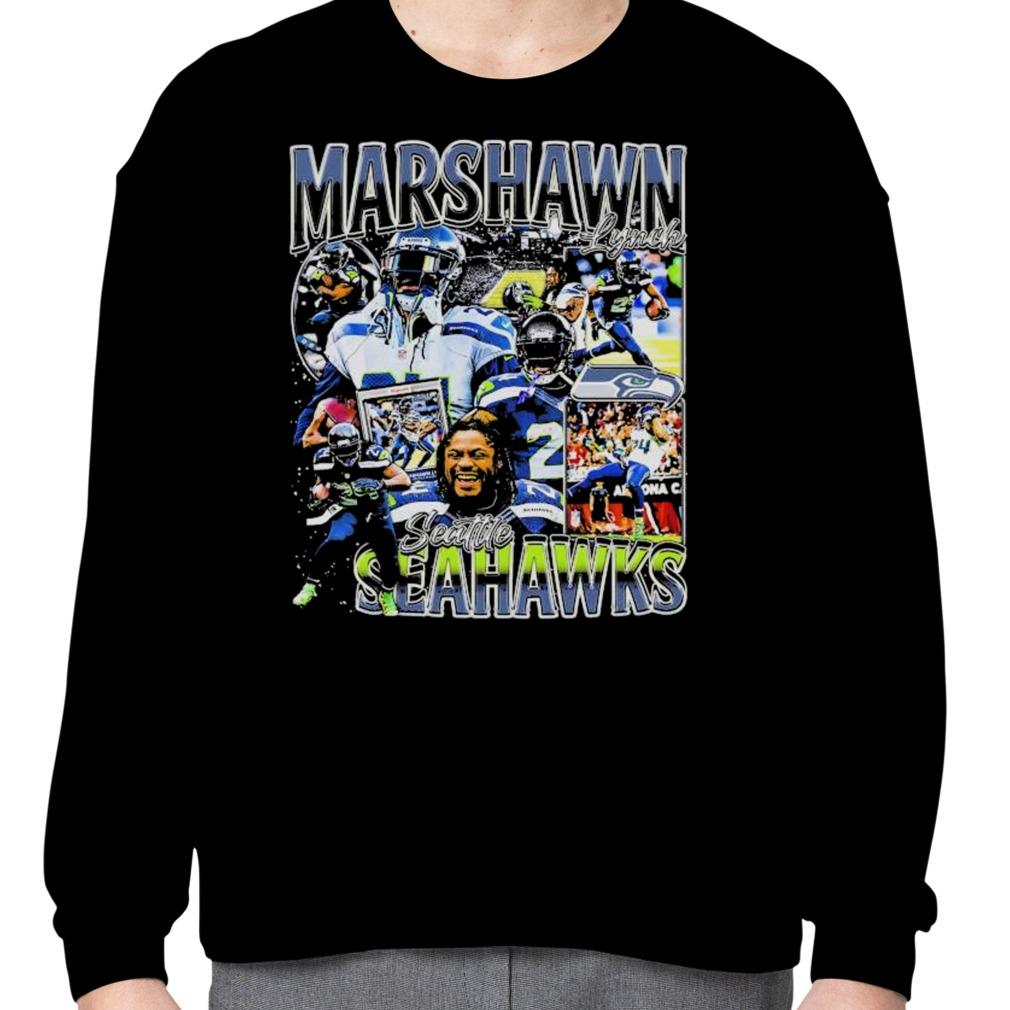 Seattle Seahawks Vintage 3D T-Shirts