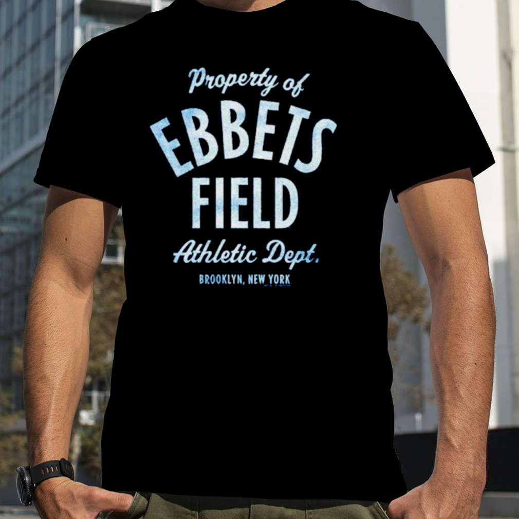 Property of ebbets field shirt