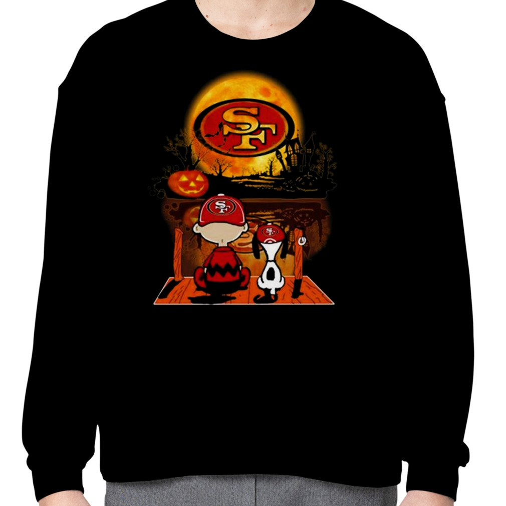 San Francisco 49ers Snoopy and Charlie Brown Peanuts shirt, hoodie