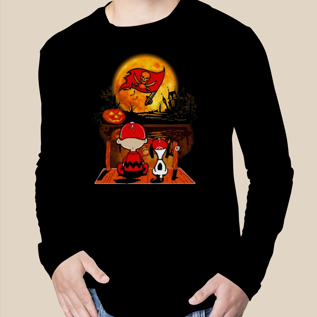 Snoopy And Charlie Brown Trick Or Treat Halloween Tampa Bay Buccaneers Shirt,  hoodie, sweater, long sleeve and tank top