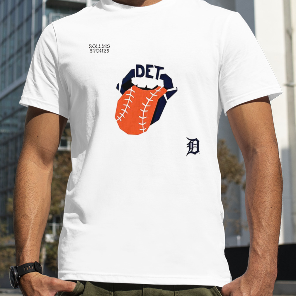 The Rolling Stones x Detroit Tigers Vinyl MLB Hackney Diamonds Limited  Edition Vintage T-Shirt - Mugteeco