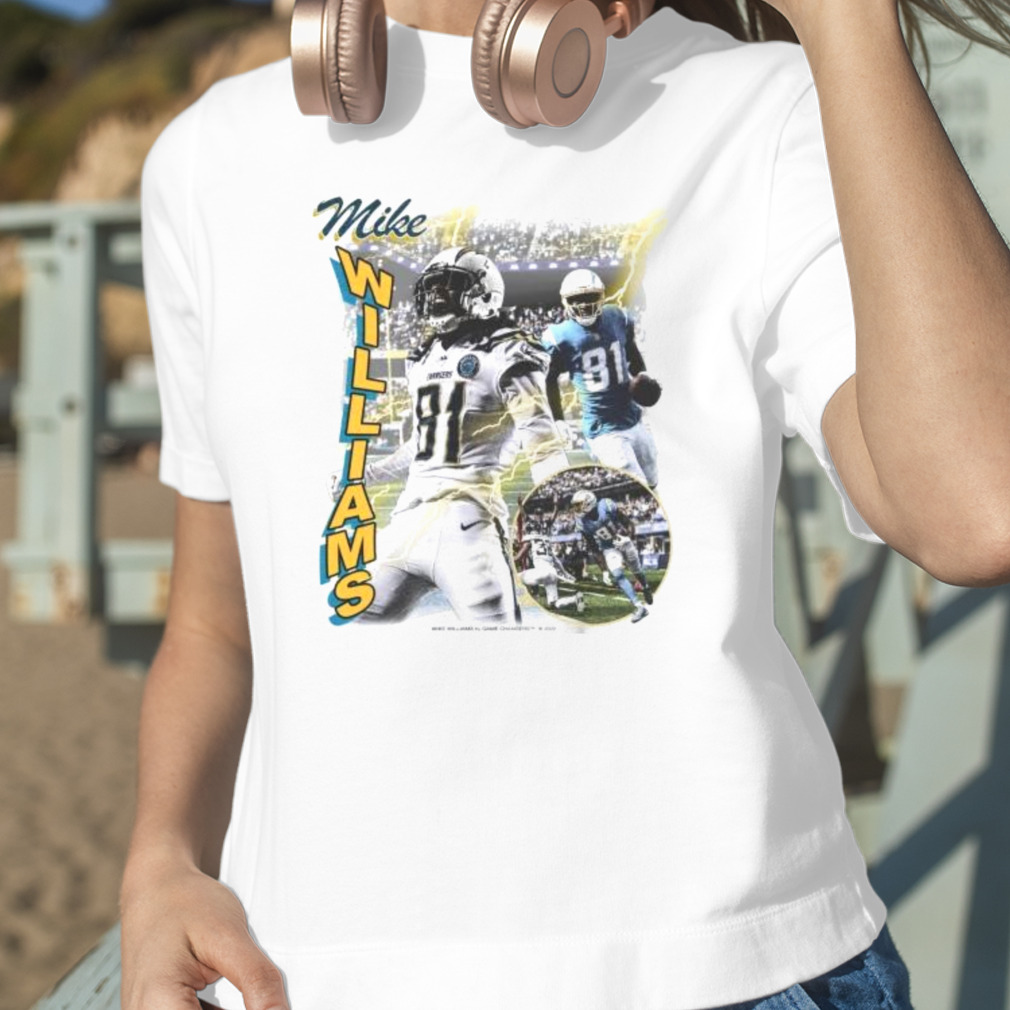 Mike Williams rockin the San Diego Chargers vintage t-shirt : r