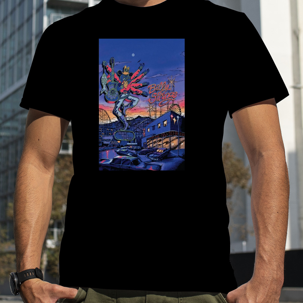 Oct 8 2023 Billy Strings Tahoe Blue Center Stateline NV t-shirt