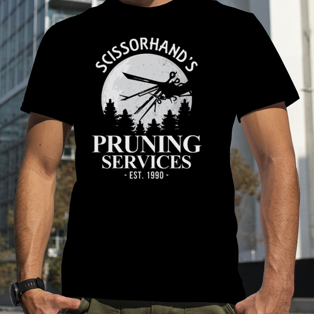 Pruning Services Edward Scissorhands shirt