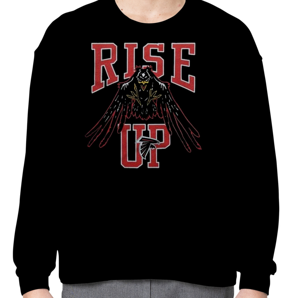 stayfrostybro Atlanta Falcons Rise Up Design Long Sleeve T-Shirt