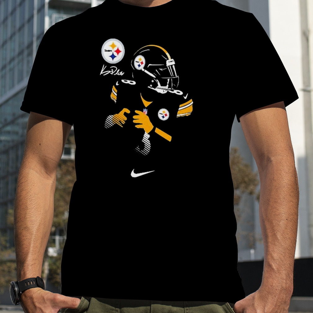 Kenny Pickett Pittsburgh Steelers Nike Player Name & Number T-Shirt - Black