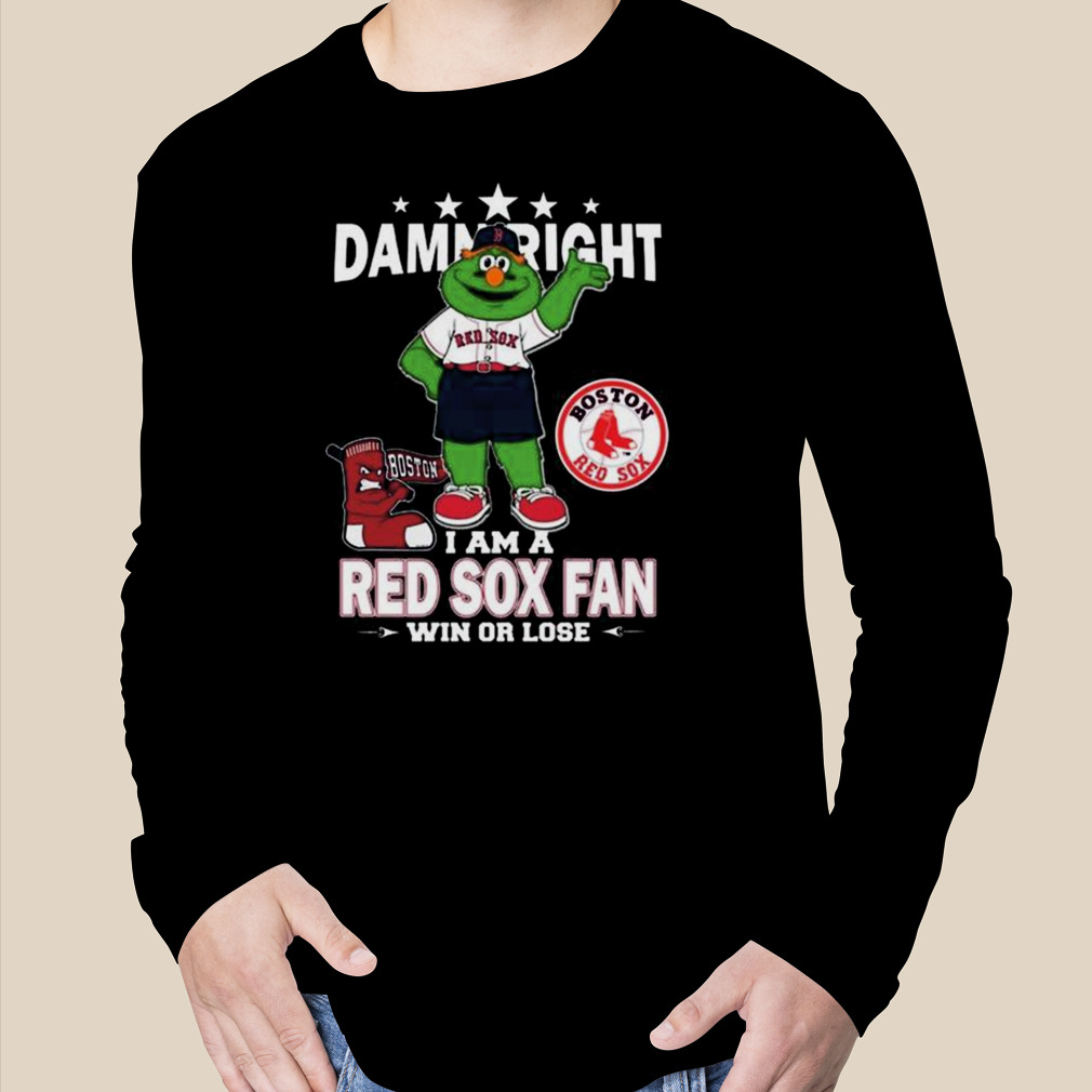 MLB Damn Right I Am A Los Angeles Dodgers Mascot Fan Win Or Lose 2023 Shirt  - Limotees