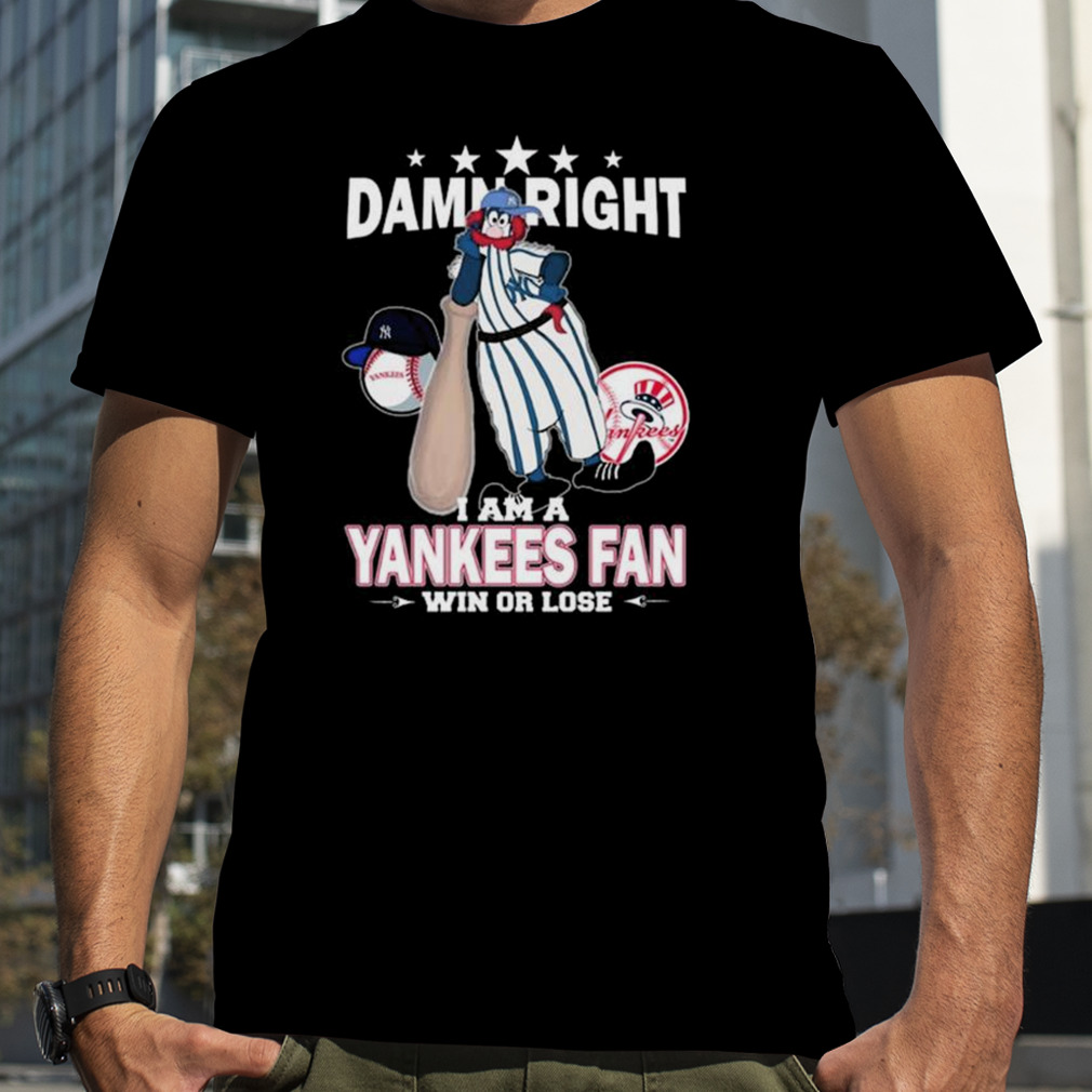 Nice new York Yankees Mascot 2023 shirt, hoodie, sweater, long