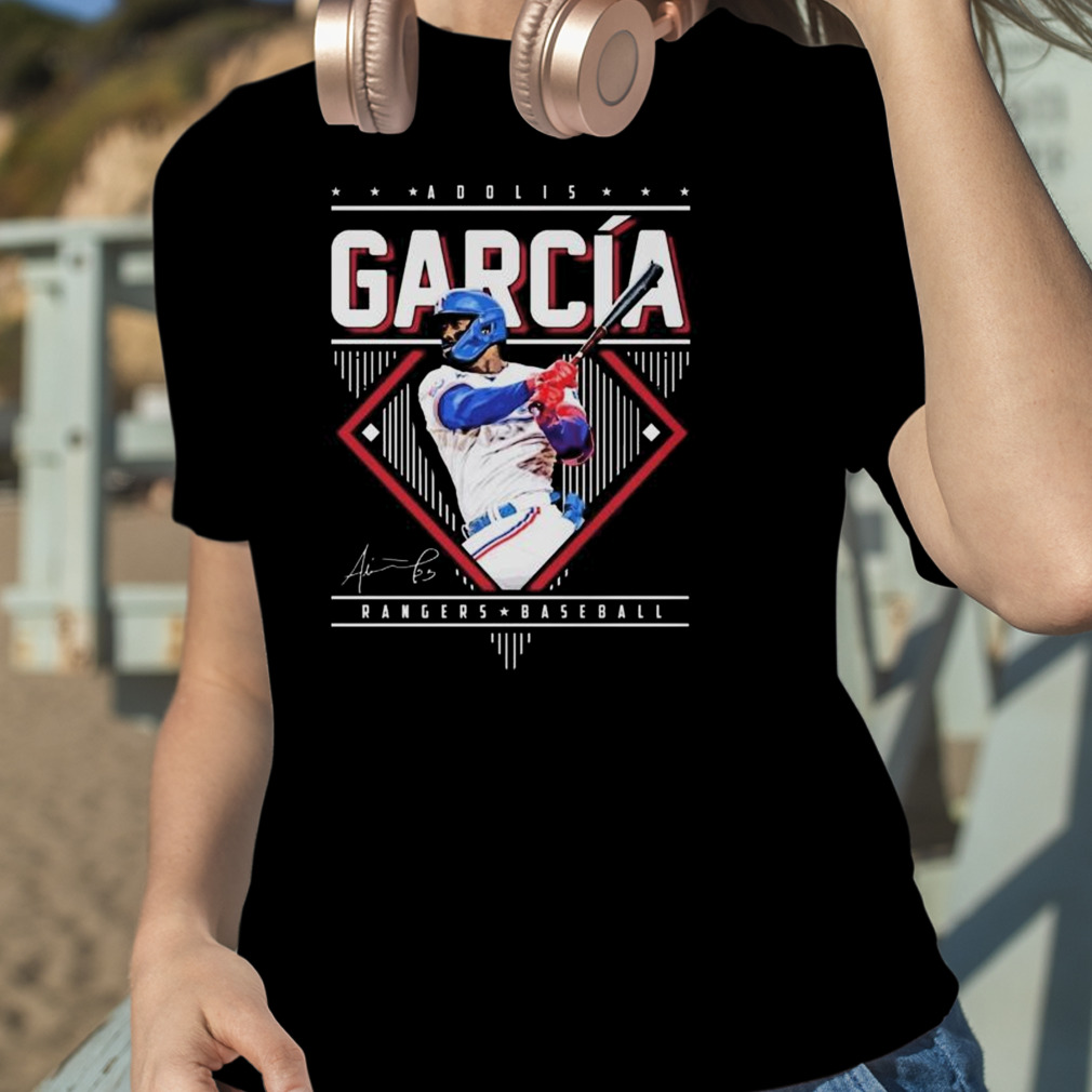 Original Texas Rangers Baseball Adolis Garcia Signature T-shirt,Sweater,  Hoodie, And Long Sleeved, Ladies, Tank Top