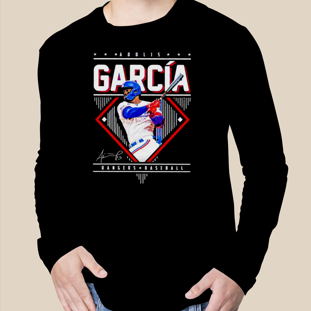 Adolis García Texas Rangers Signature Shirt - Hersmiles