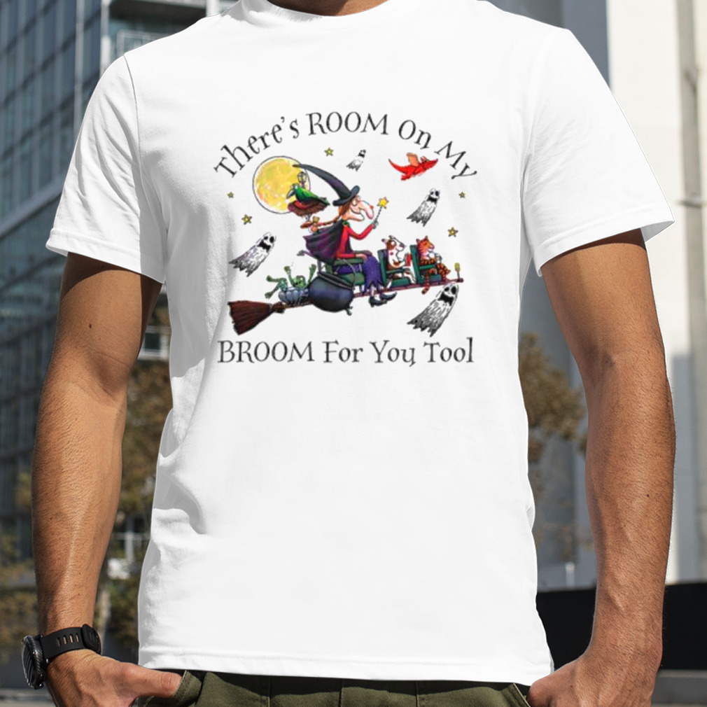 Theres room on my broom for you too teacher witch shirt