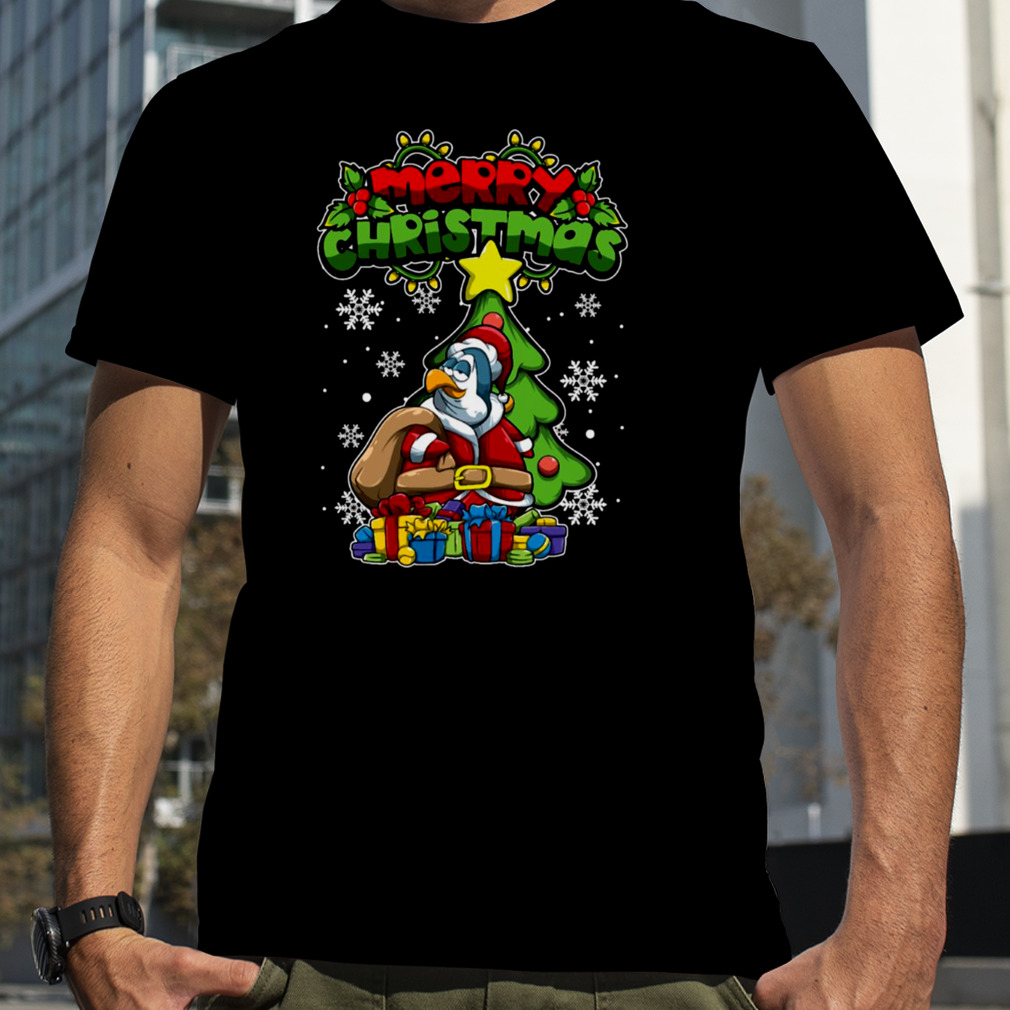 Merry Christmas Animals Xmas Penguin shirt