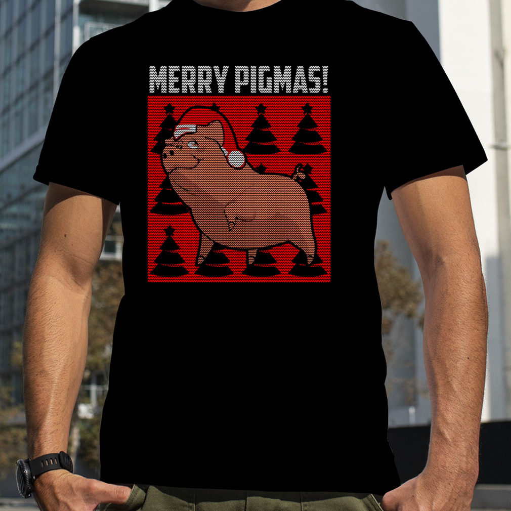 Merry Pigmas Pig Farmer Funny Christmas shirt