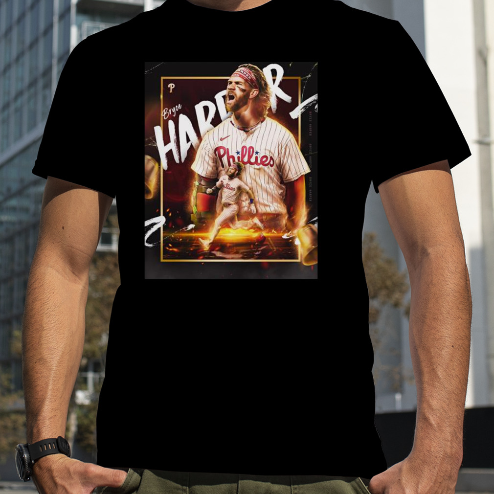 Bryce Harper Stay Golden Phillies Shirt