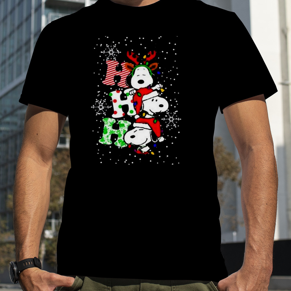 Ho Ho Ho Snoopy Christmas 2023 T-shirt