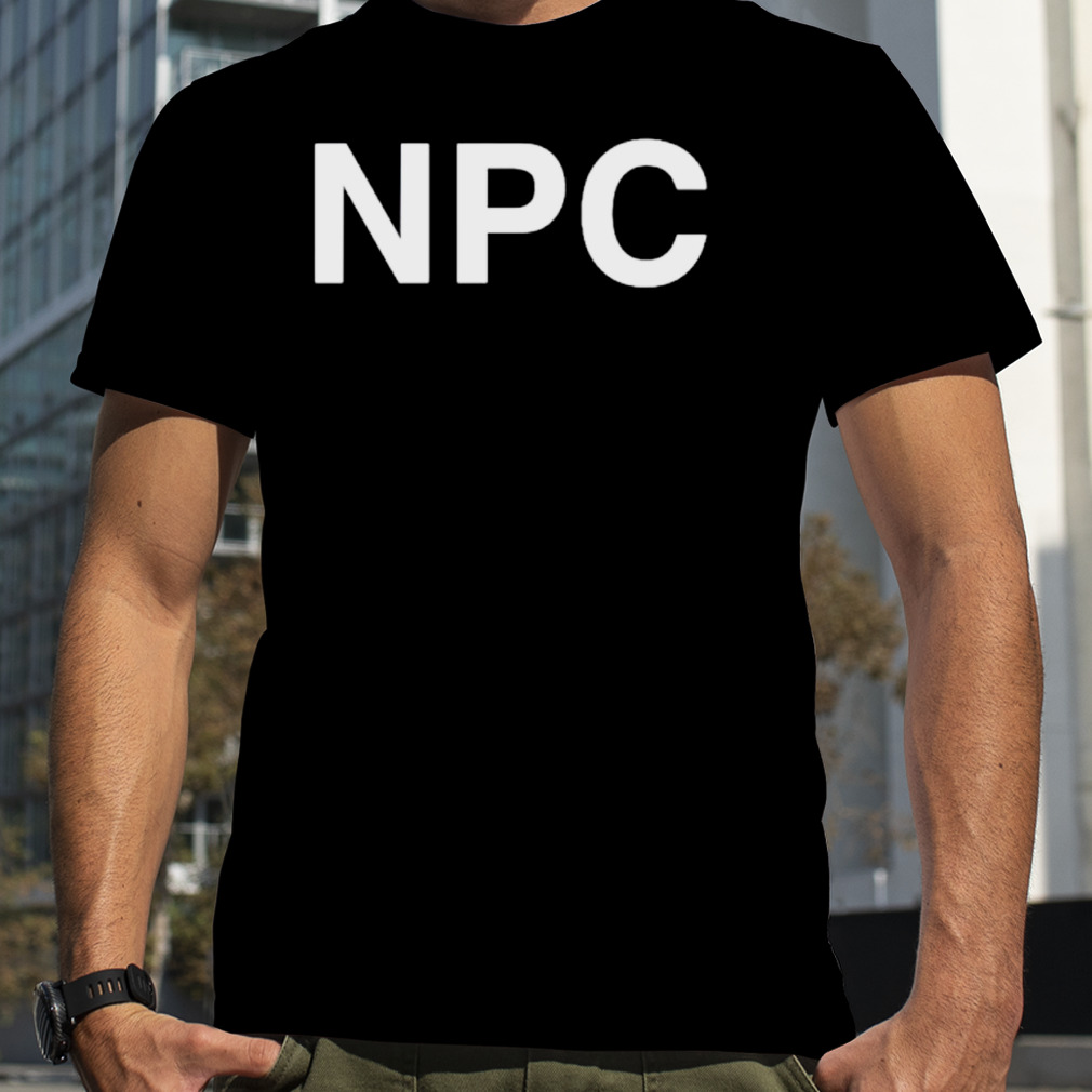 Sam Riegel NPC shirt