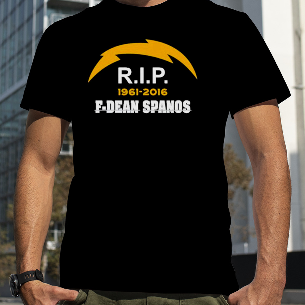 San Diego Chargers R.I.P. 1961-2016 F-Dean Spanos Shirt