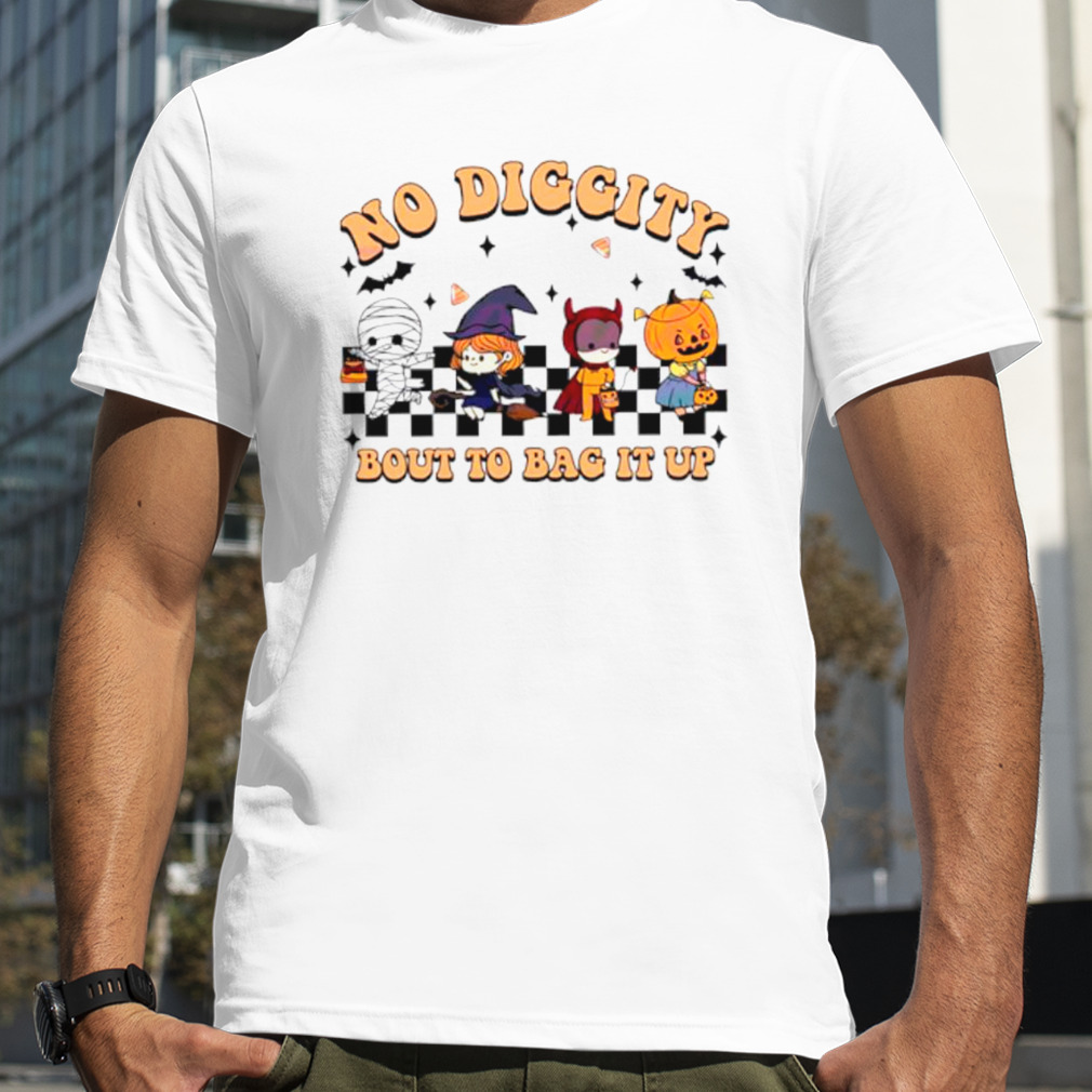No diggity bout to bag it up Halloween funny shirt