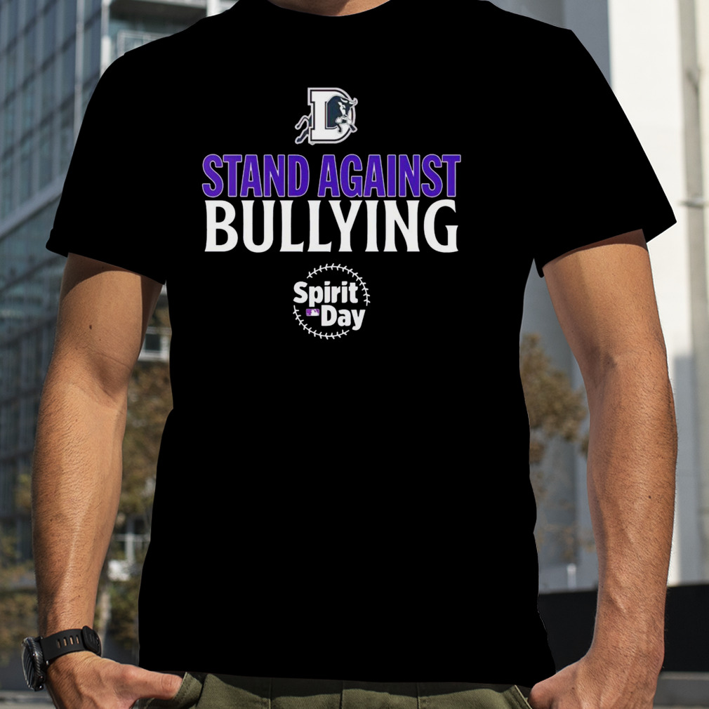 Durham Bulls Spirit day stand against bullying shirt