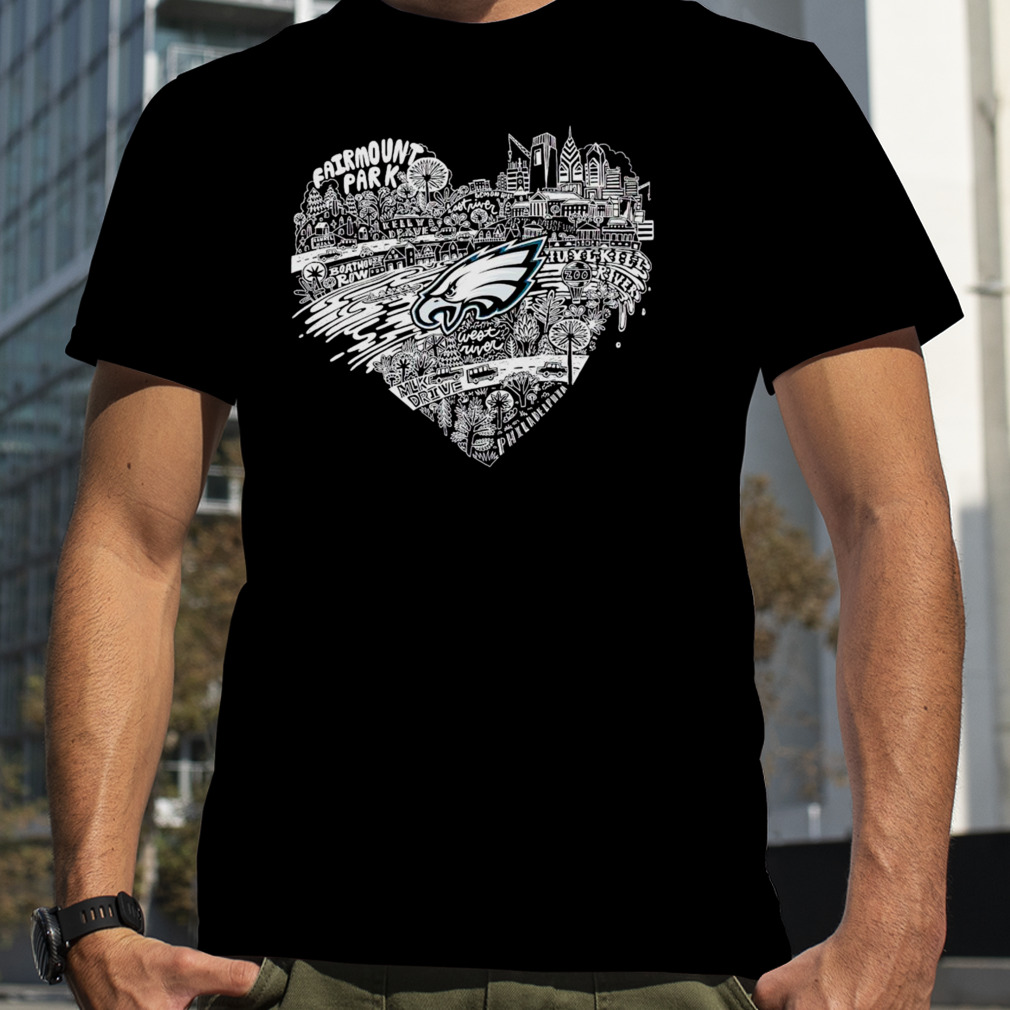 Fairmount park Philadelphia Eagles love shirt