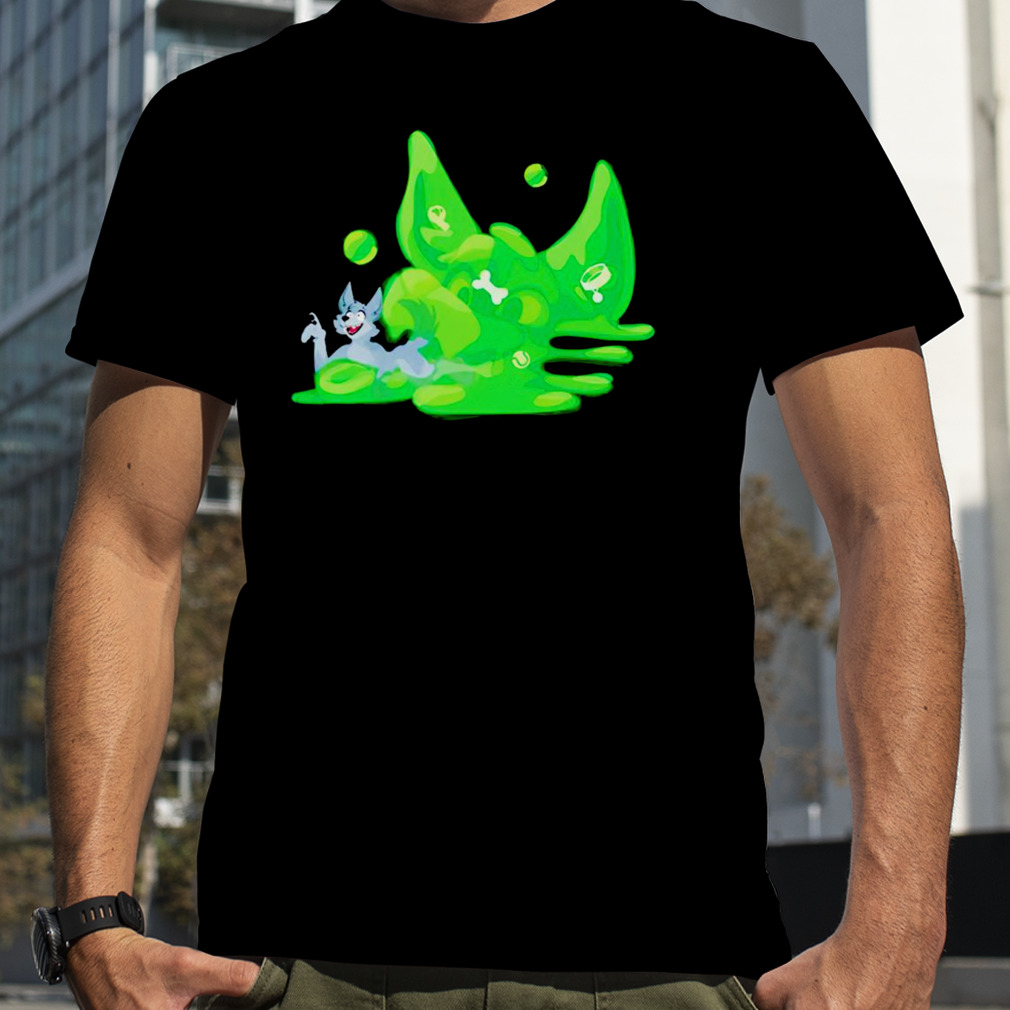 Gelatinous dog shirt