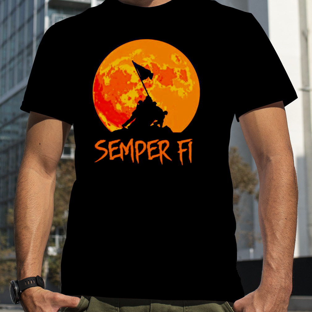 Halloween Semper Fi shirt