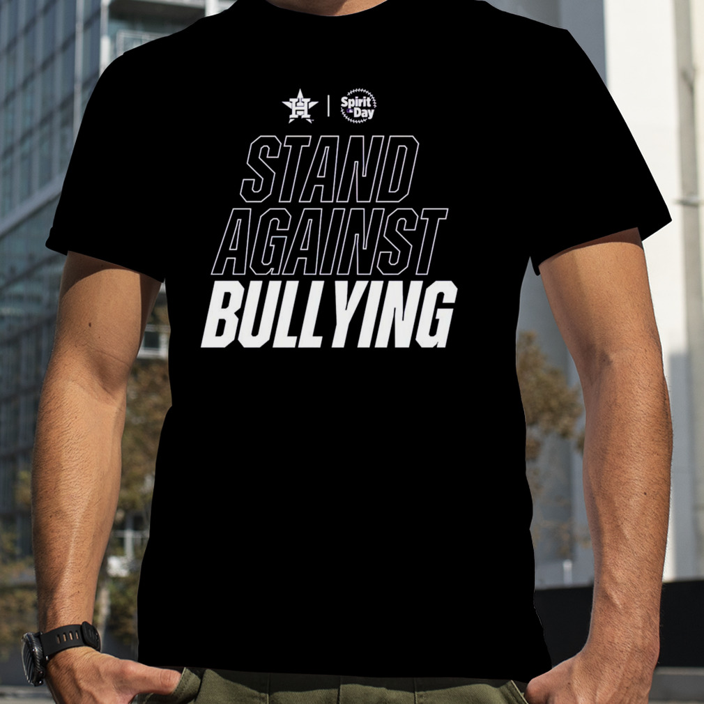 Houston Astros Spirit day stand against bullying shirt