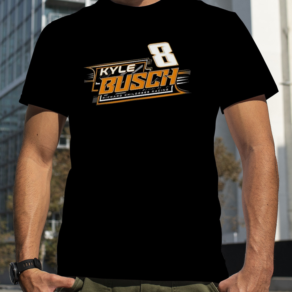 Kyle Busch Richard Childress Racing Team Collection Black 2024 Nascar Cup Series T-shirt