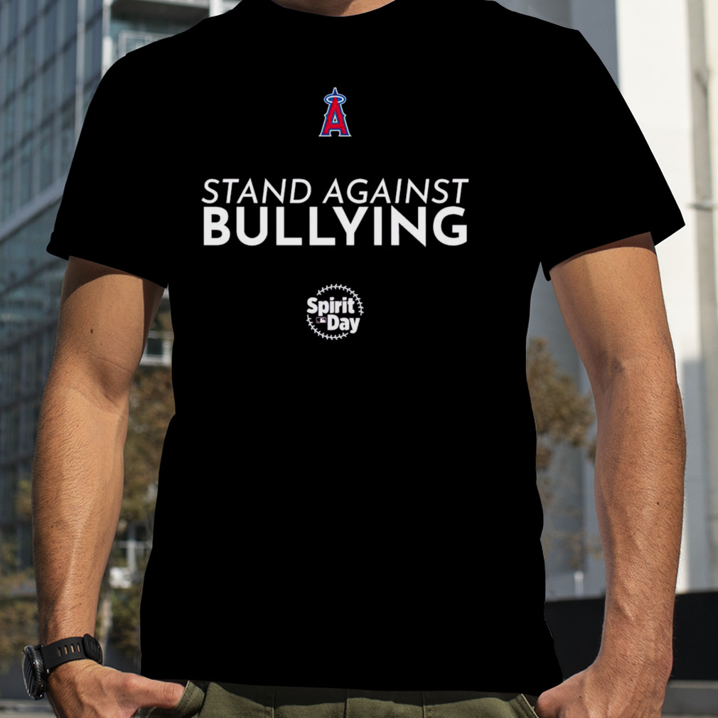 LA Angels Spirit day stand against bullying shirt