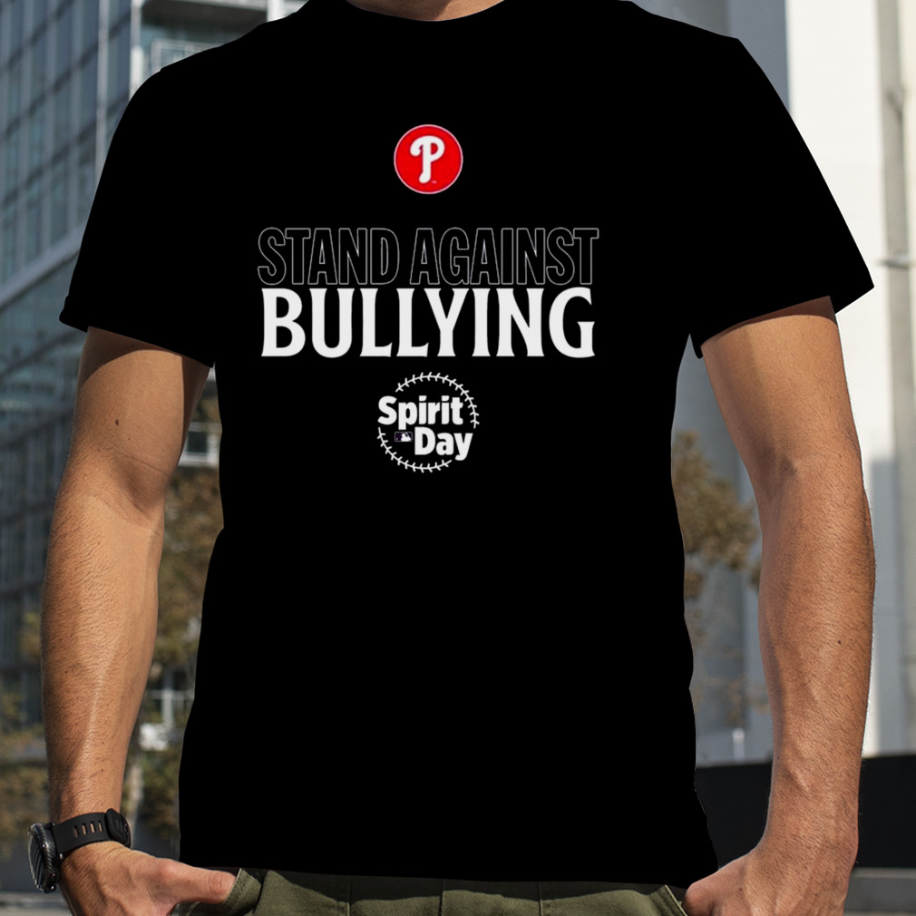 Philadelphia Phillies Stand Against Bullying Spirit Day t-shirt