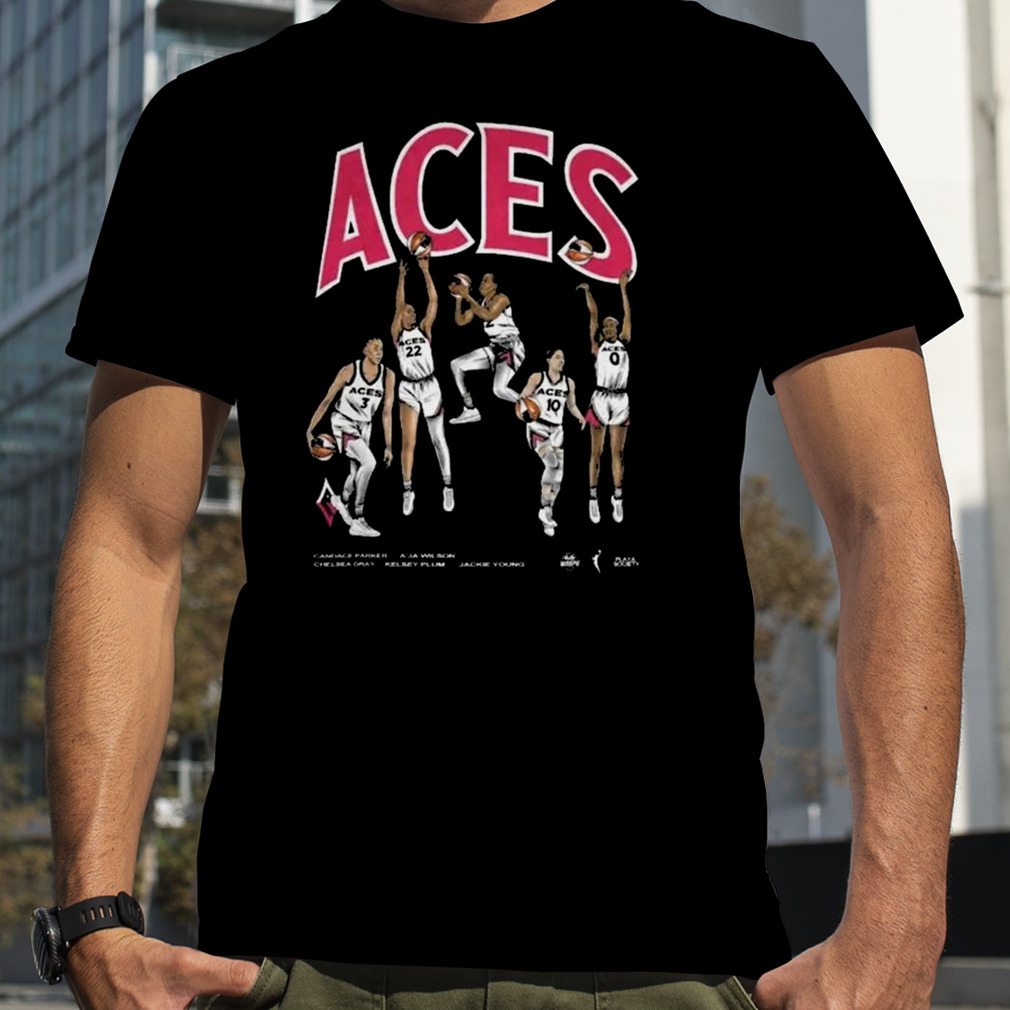 Playa Society Wnba Las Vegas Aces Team t-shirt