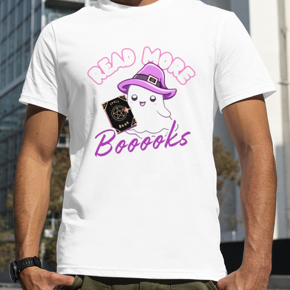 Read more booooks Halloween shirt