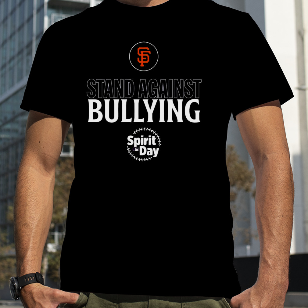 Sf Giants Stand Against Bullying Spirit Day t-shirt