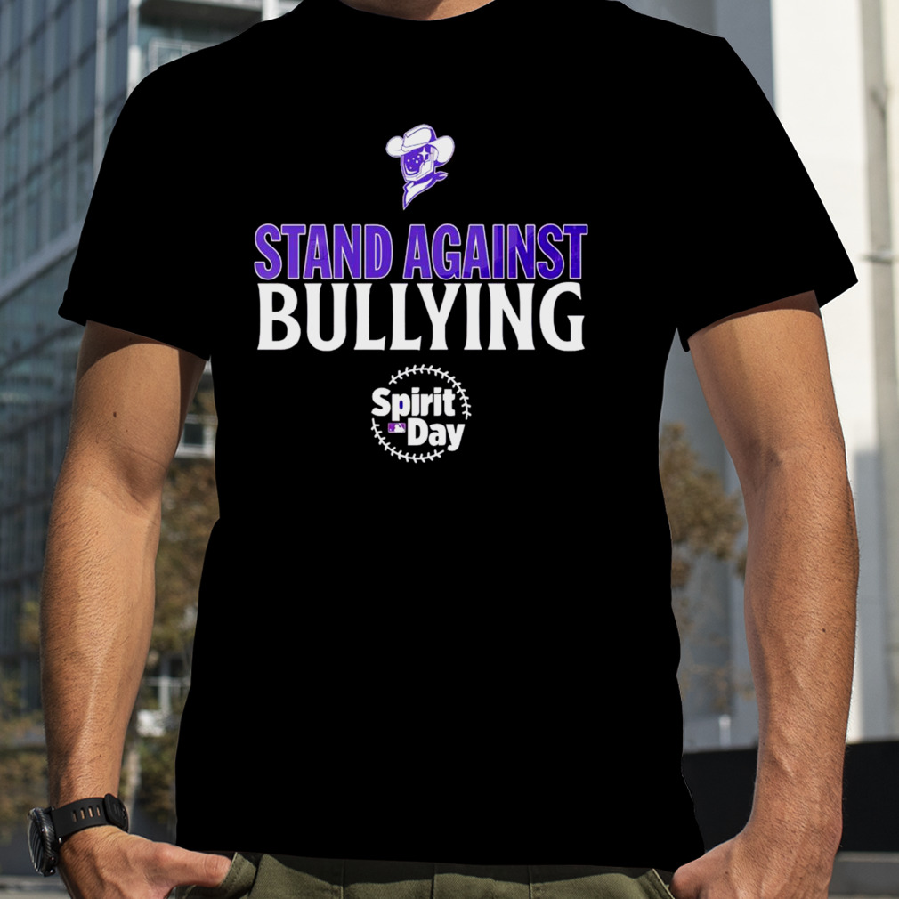 Sugar Land Space Cowboys Spirit day stand against bullying shirt