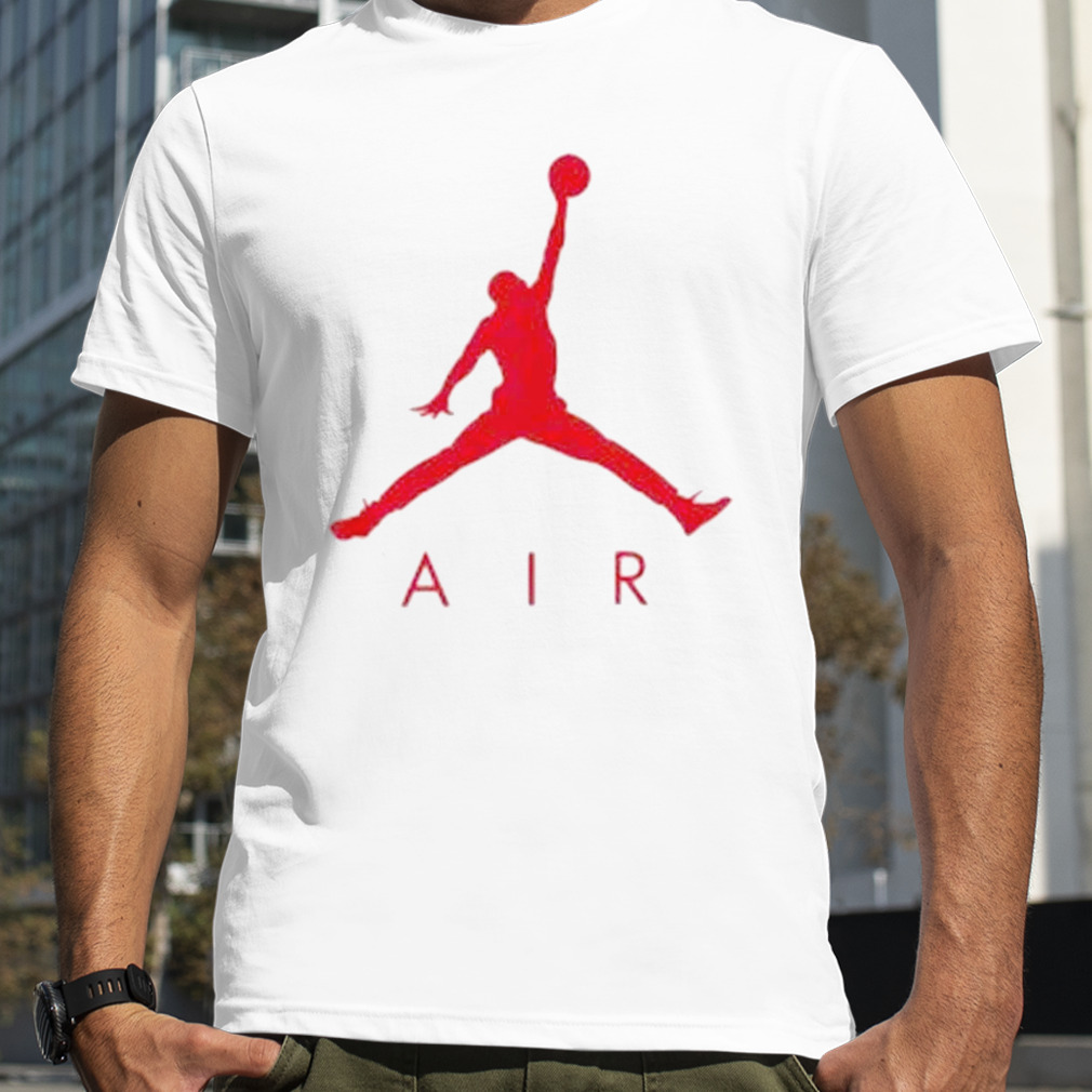 Air Jordan 1 Match Jordan Jumpman Red Logo Shirt