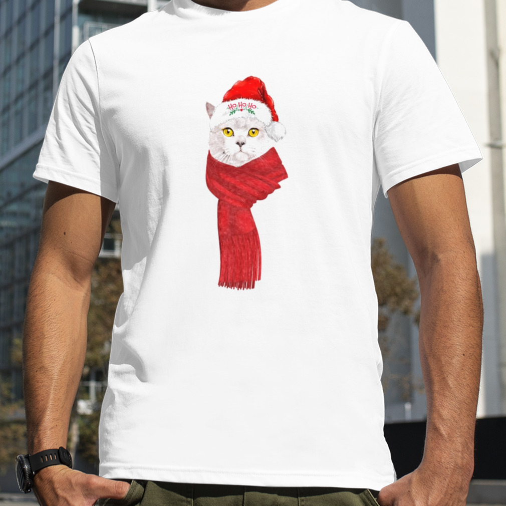 Cream British Shorthair Christmas Cat shirt