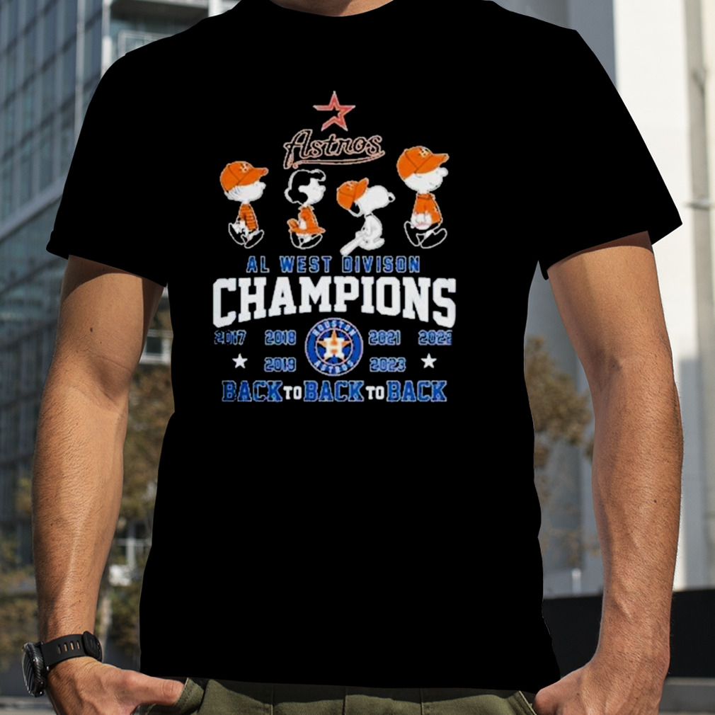 Houston Astros Al West Divison Champions Shirt