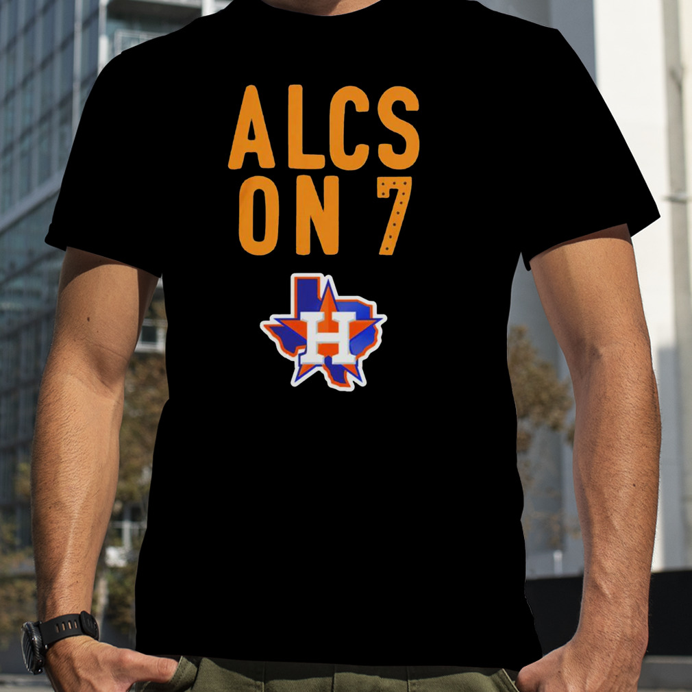 Houston Astros alcs on 7 logo shirt