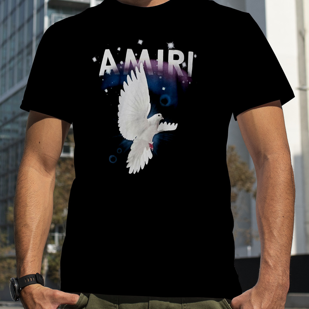 Amiri Peace Pigeon Graphic shirt