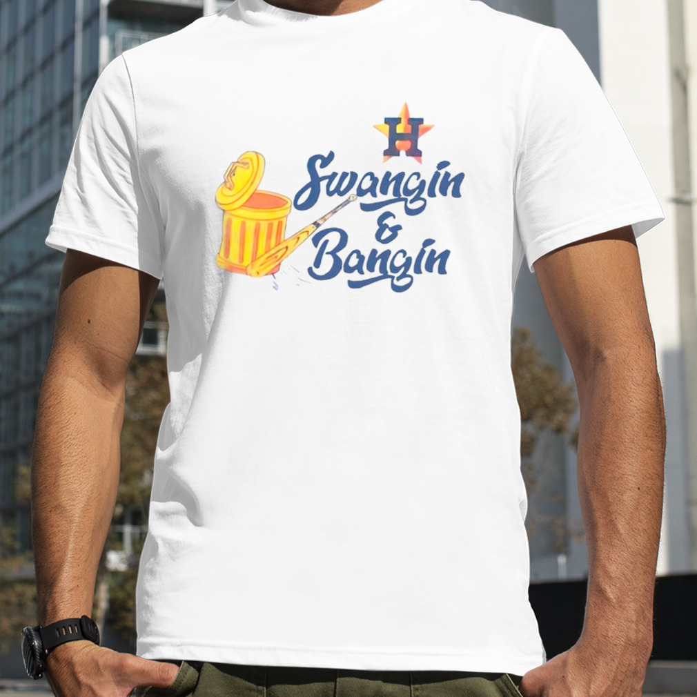 Swangin & Bangin T-shirt Houston Baseball Graphic Tee 