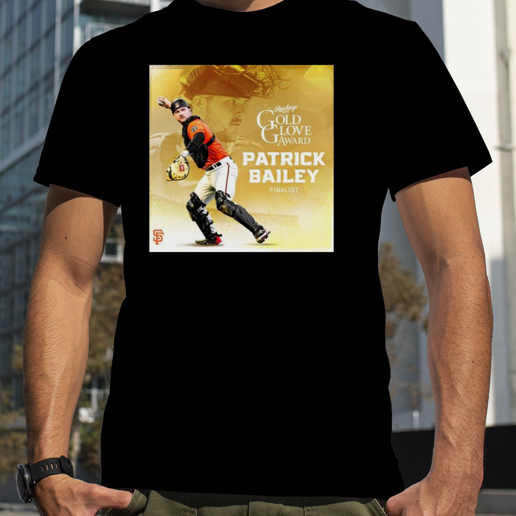 Patrick Bailey 2023 Rawlings Gold Glove Award Finalist T-shirt