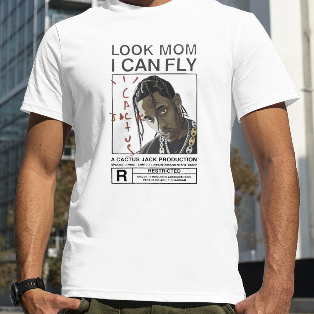 Travis Scott Look Mom I Can Fly Cactus Jack Astroworld T-Shirt